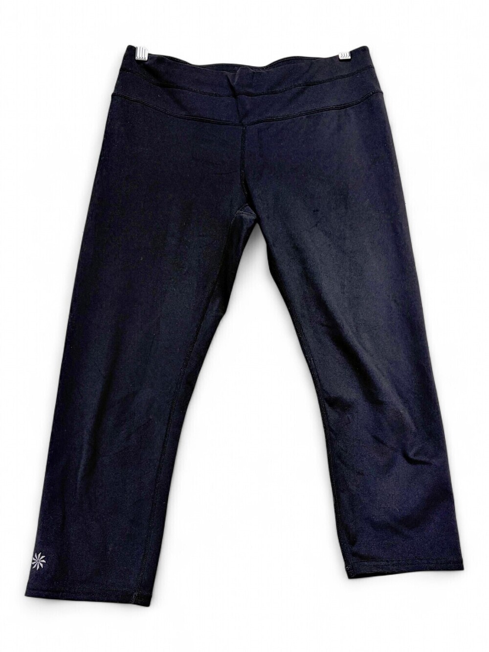 Athleta Black Cropped Leggings Size M | Athletic Capris
